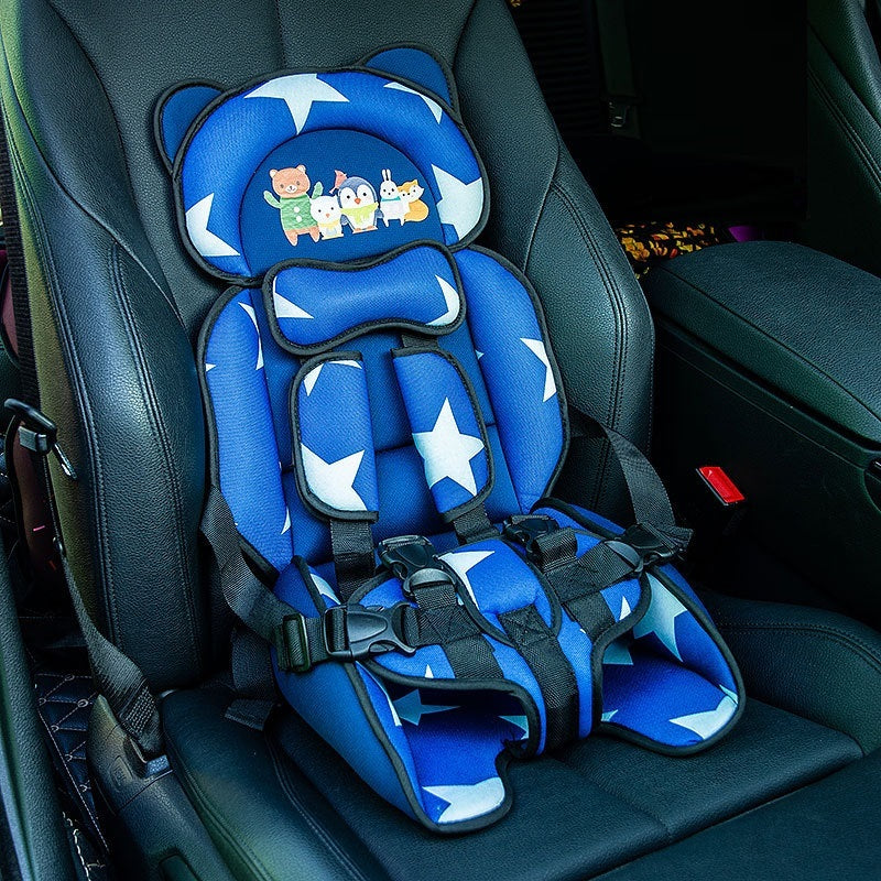 Siège de sécurité pour enfants, chaise de salle à manger pratique pour voiture, siège de sécurité amovible et lavable pour bébé