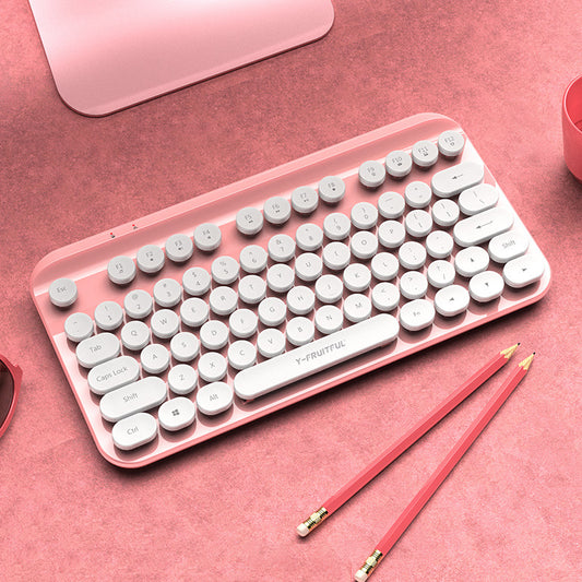 Mini teclado inalámbrico punk 2.4G