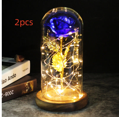 Cubierta de cristal del Principito Rosa