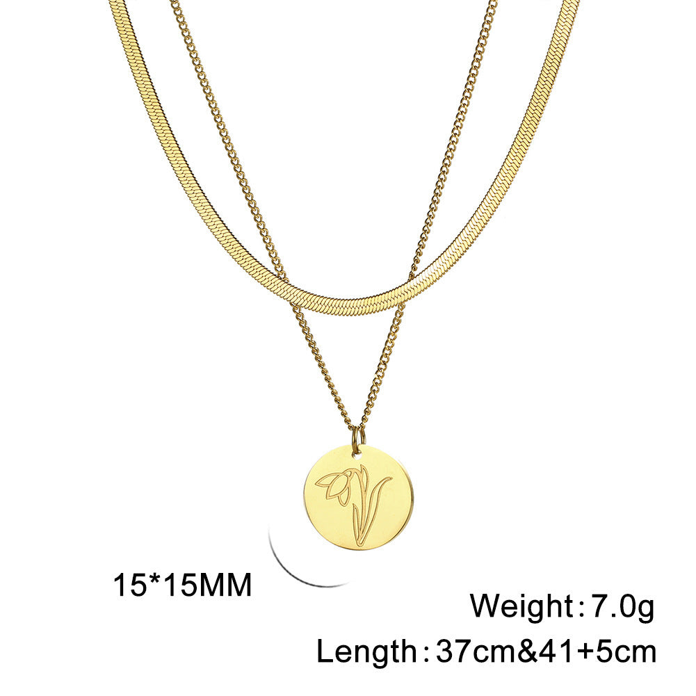 Women's Stainless Steel Necklace