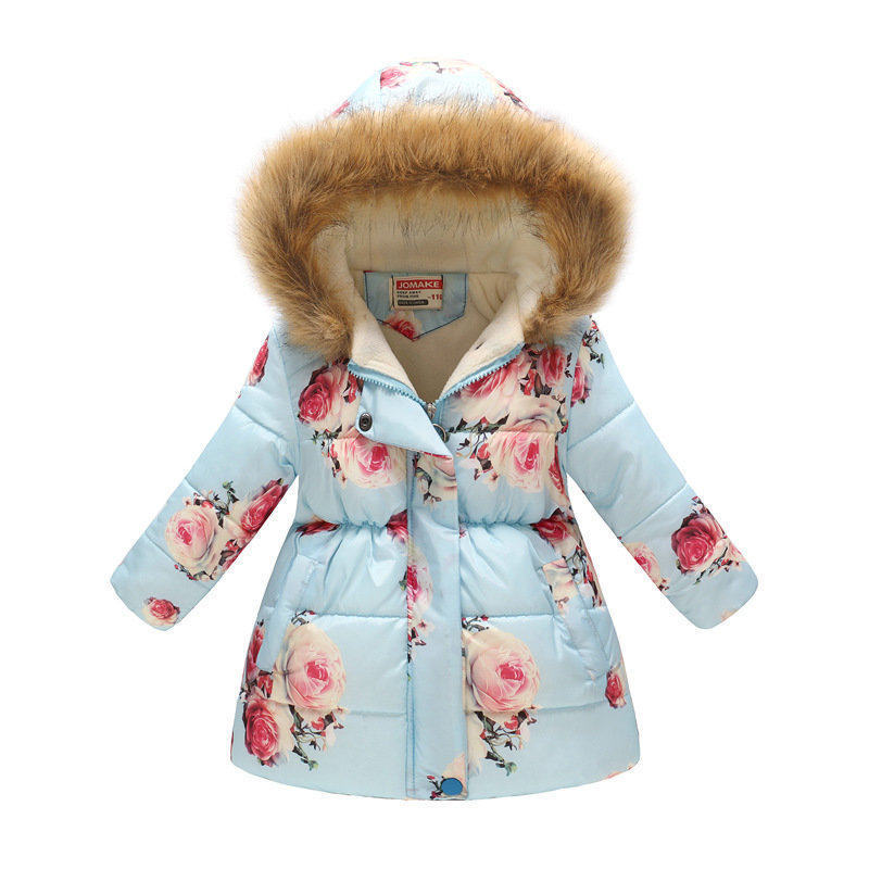 Vestes d'hiver pour enfants, manteau rembourré en coton