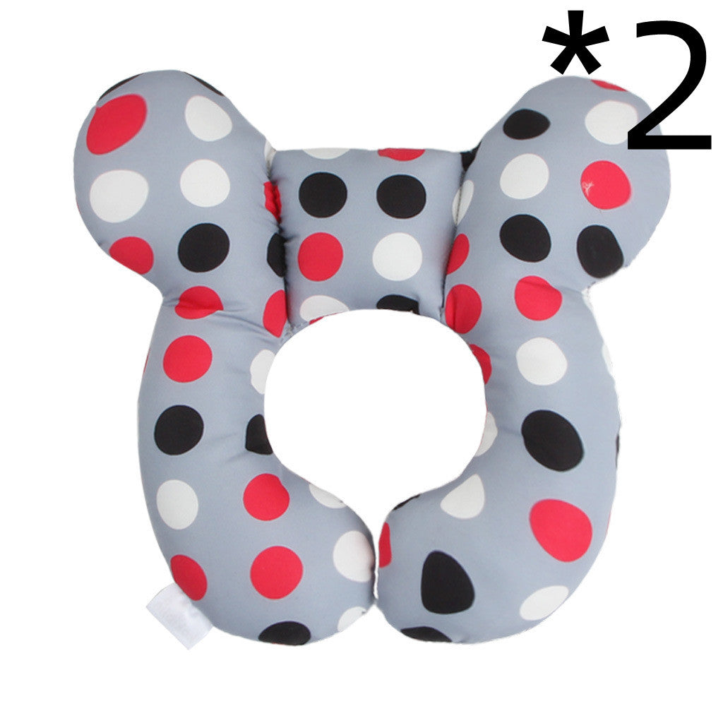 Oreillers de protection pour bébé, coussin de soutien en forme de U pour voyage et voiture