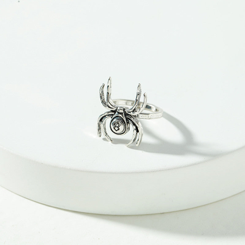 Ornament Vintage Geometric Spider Ring
