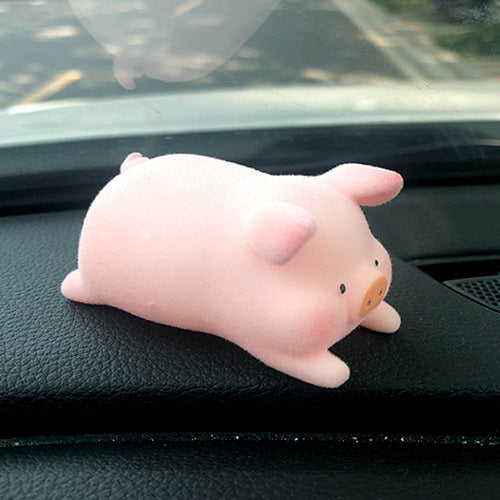 Accessoires de voiture de cochon de dessin animé mignon