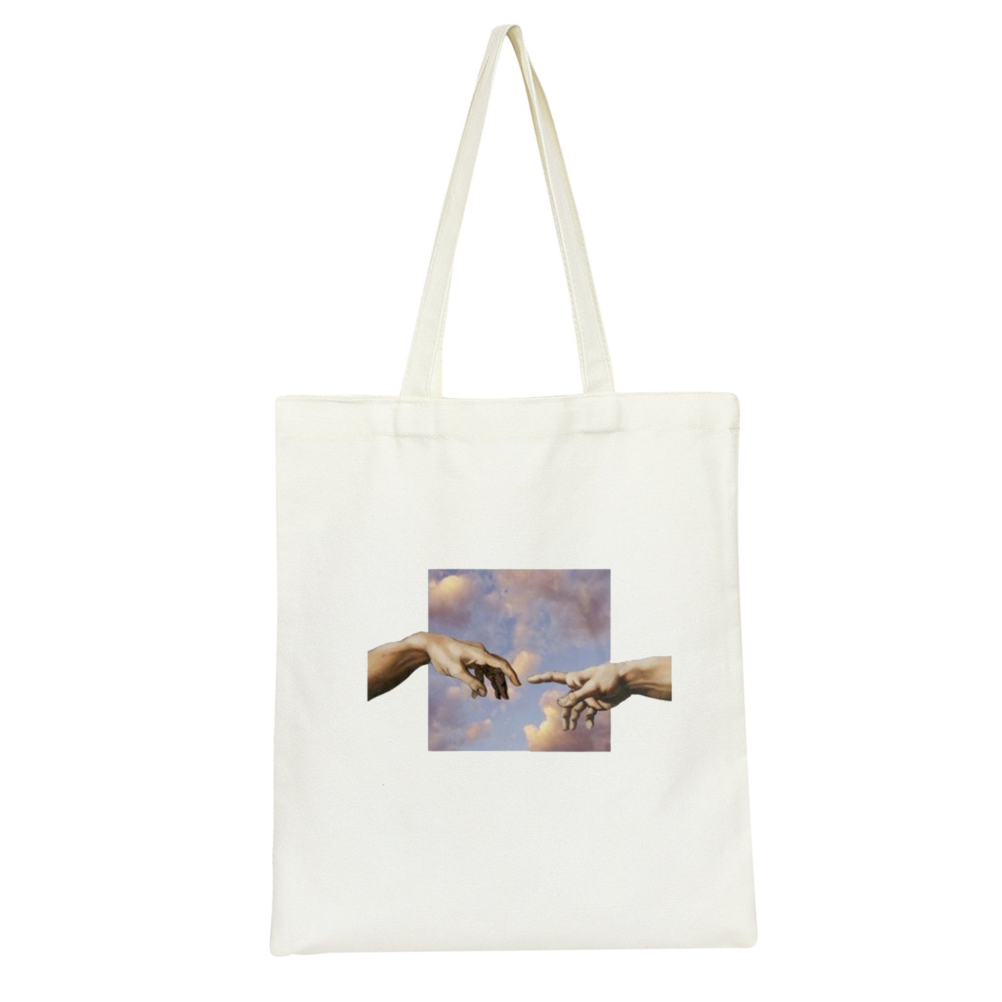 Retro Printed Oil Painting Single Shoulder Canvas Bag