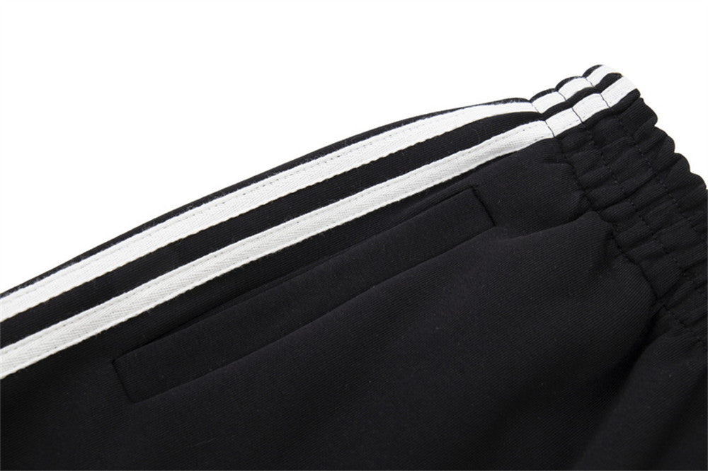 Striped Casual Pants Baggy Straight Trousers