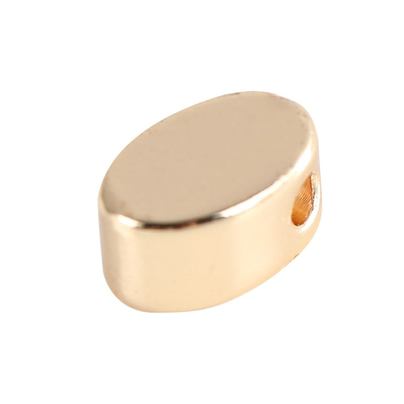 Copper Plated Genuine Gold Color Retention Bead String