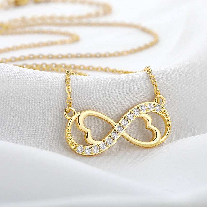Women's 8-word Love Necklace Ornament