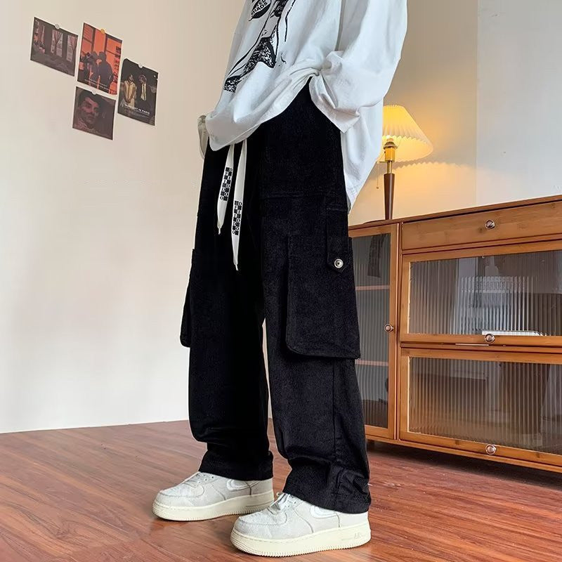 Corduroy Workwear Men's Casual Pants