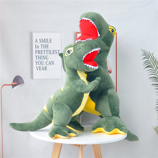Jouets en peluche dinosaure tyrannosaure de dessin animé, poupées mignonnes pour enfants garçons, cadeau de noël, nouvelle collection