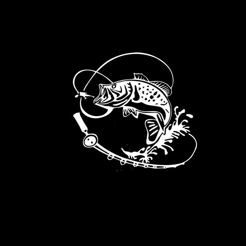 New Year Stickers Year Fish Bumper Stickers Creative Personality Car Decorative Car Sticker Bumper Stickers Window Door Decals Stickers