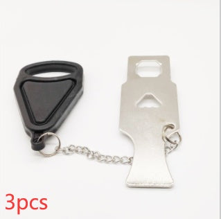 Serrure de porte Portable, dispositif de porte supérieure de porte d'hôtel, bouchon de porte, serrure de sécurité