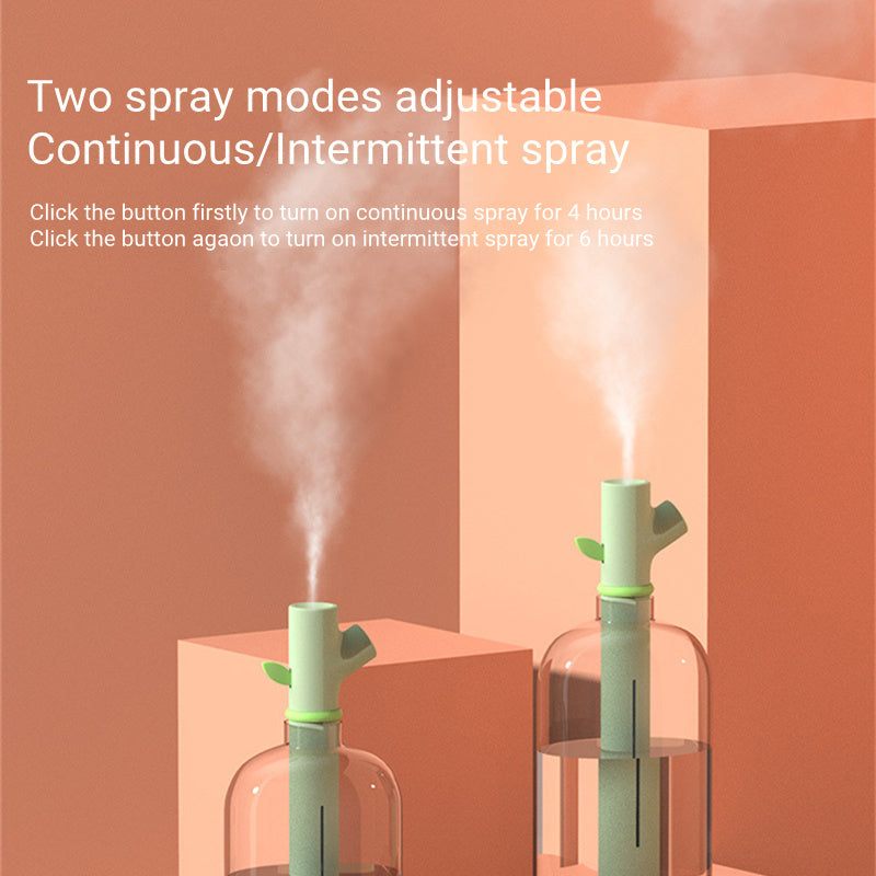 Mini humidificateur d'air Portable USB, branche de bouteille d'eau, brumisateur ultrasonique, diffuseur d'humidificateur pour le bureau et la maison