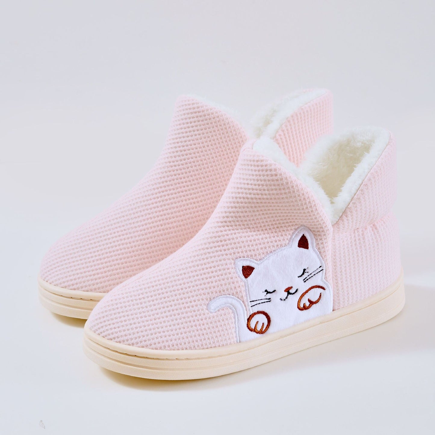 Women's Home Indoor Warm Maternity Shoes  Cotton Slippers
