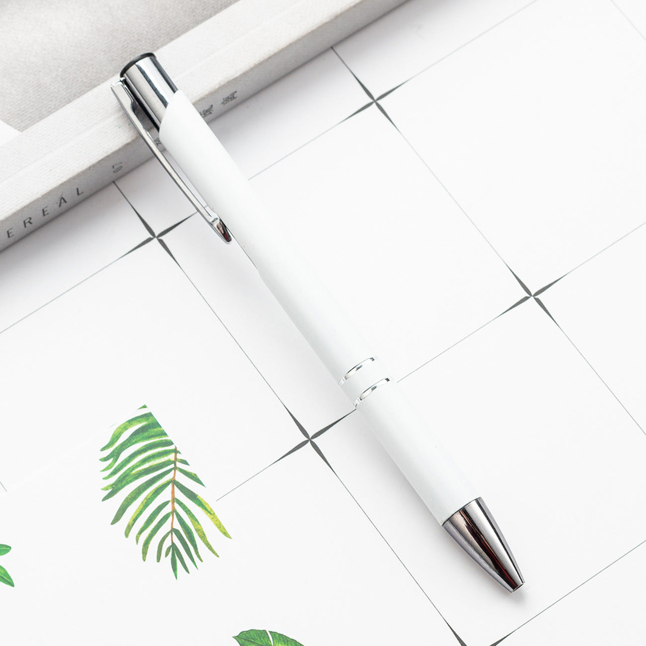 Bolígrafo De Metal Prensa Varilla De Aluminio