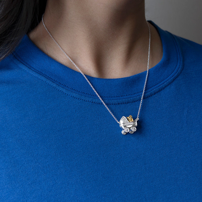 Collar colgante de plata de ley de Yorkshire perdido