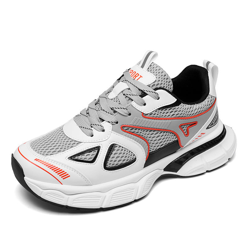 Zapatos casuales con plataforma transpirable de verano para hombre