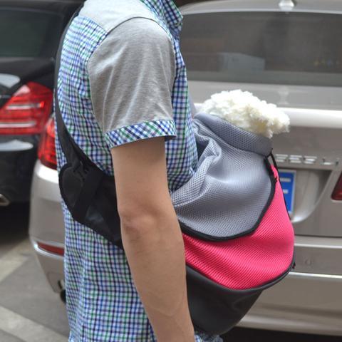 Sac à bandoulière pour animaux de compagnie, sacoche de transport extérieur, sac à dos pour animaux de compagnie