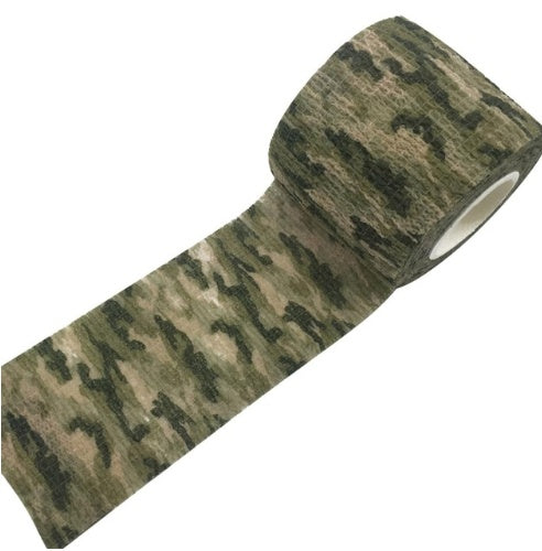 Bandage élastique non tissé camouflage (auto-adhésif)