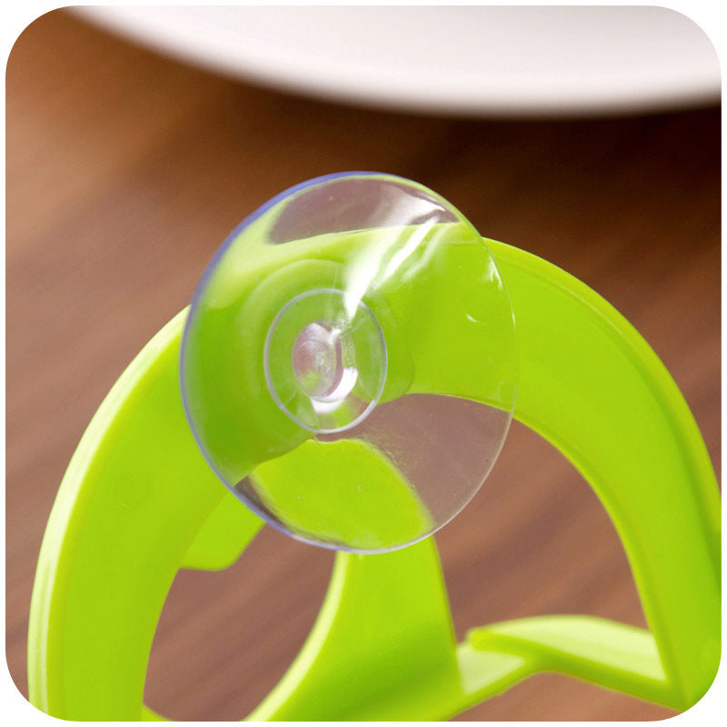 Support de rangement pour éponges à crochet