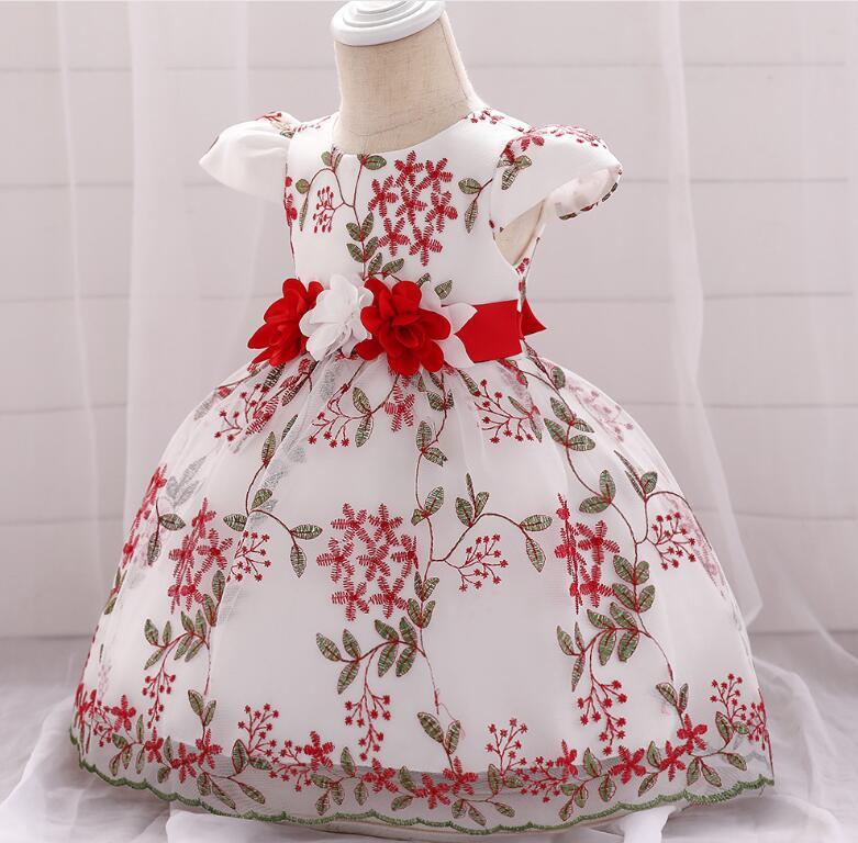 Vêtements d'été pour enfants, robe de mariée, fête d'anniversaire pour bébé, jupe moelleuse pour filles, nouvelle collection