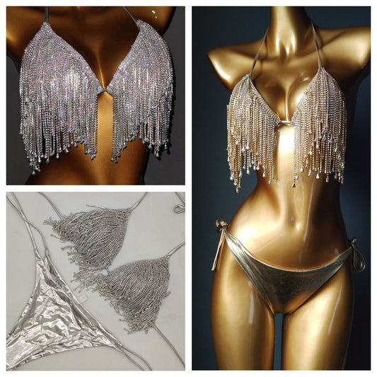Nouveau Diamant maillot de bain diamant coulant diamant Bikini nuit 