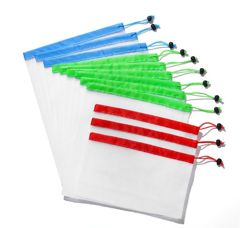 Combinación de traje de bolsa de malla con boca de haz de empalme multifuncional para frutas y verduras