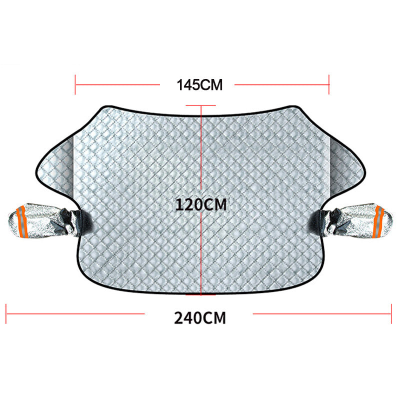 Tapis anti-lumière pour pare-brise avant de voiture