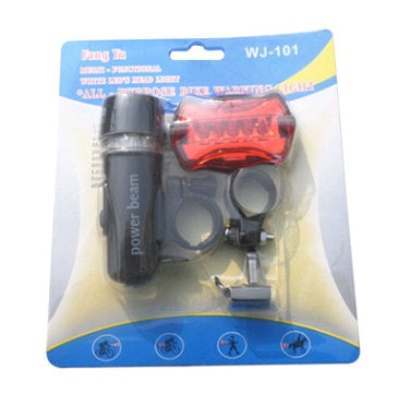Lumière de vélo LED voyant d'avertissement de sécurité VTT équipement d'équitation ensemble de lumière de vélo feu arrière de vélo