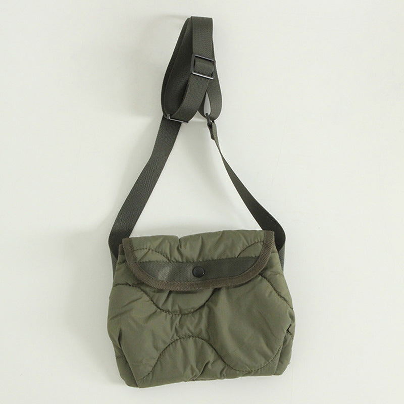 Sac à bandoulière en losange en Nylon de Style coréen décontracté