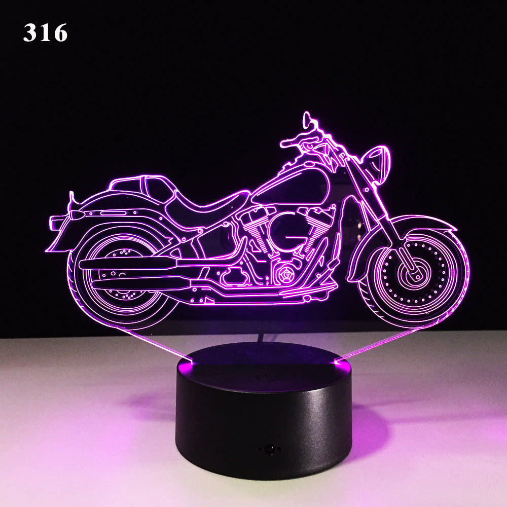 Lámpara de escritorio led para motocicleta
