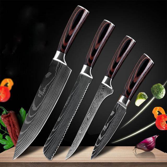 Ensemble spécial menuisier ensemble 6 pièces ensemble 8 pièces couteau couteau de Chef couteau de cuisine couteau de cuisine
