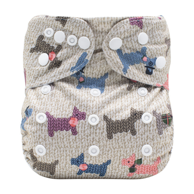 Couche-culotte lavable pour bébé, pantalon étanche, poche en tissu pour bébé