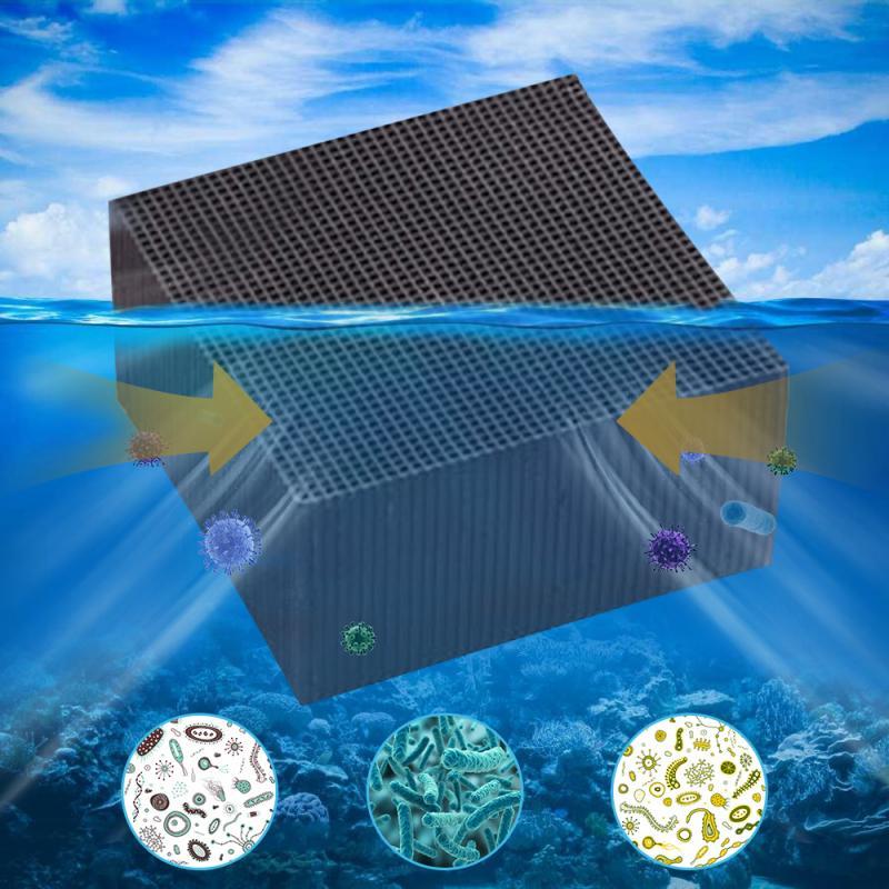 Material de filtro para pecera