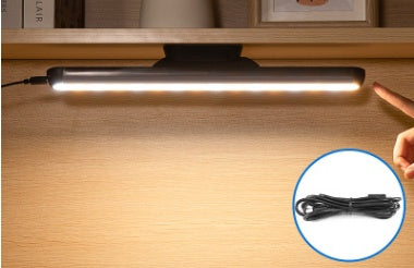 Lampe de bureau à absorption magnétique de type charge froide, protection des yeux, barre lumineuse LED