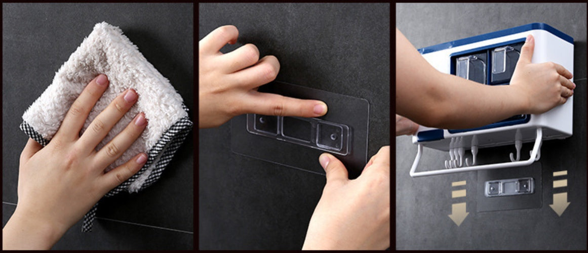 Étagère de cuisine sans perforation