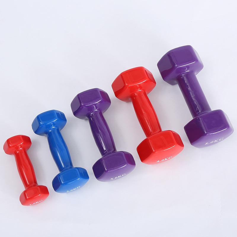Haltères de fitness couleur 