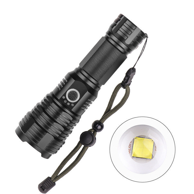 Linterna exterior P70 con carga USB