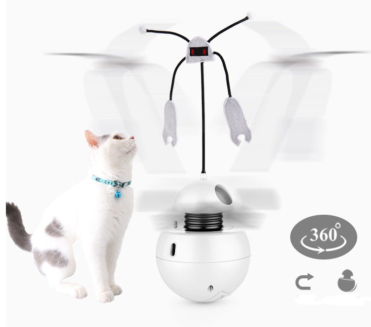 Jouet pour chat jouet drôle pour chat trois en un robot gobelet laser jouet pour chat