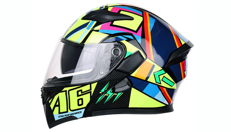 Casque de course de moto