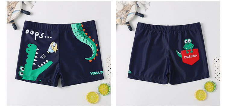 Traje de baño de niño de dibujos animados