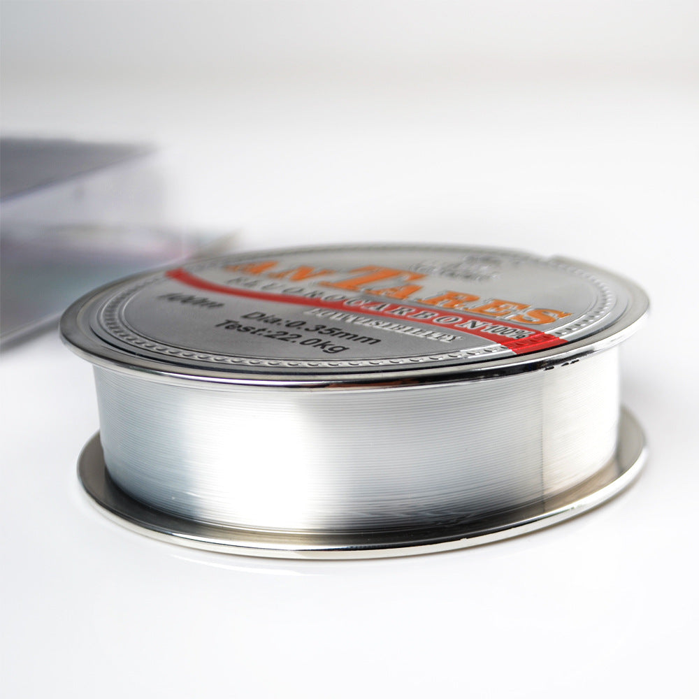 Ligne de pêche Invisible enduite de fluorocarbone, outil de pêche en Fiber de carbone