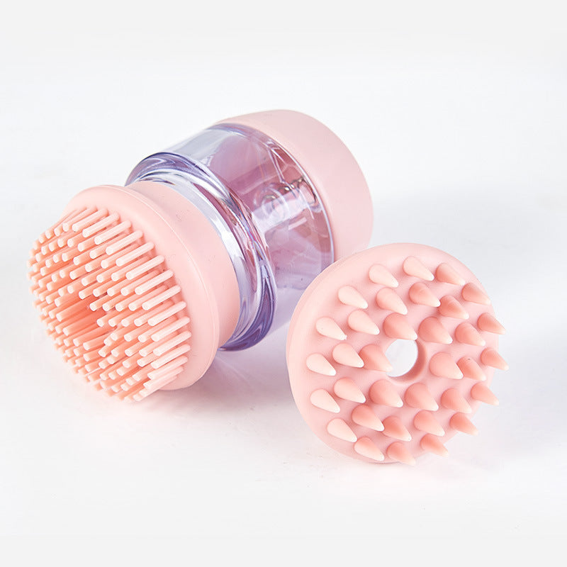 Peigne multifonctionnel de brosse de massage de bain pour animaux de compagnie 