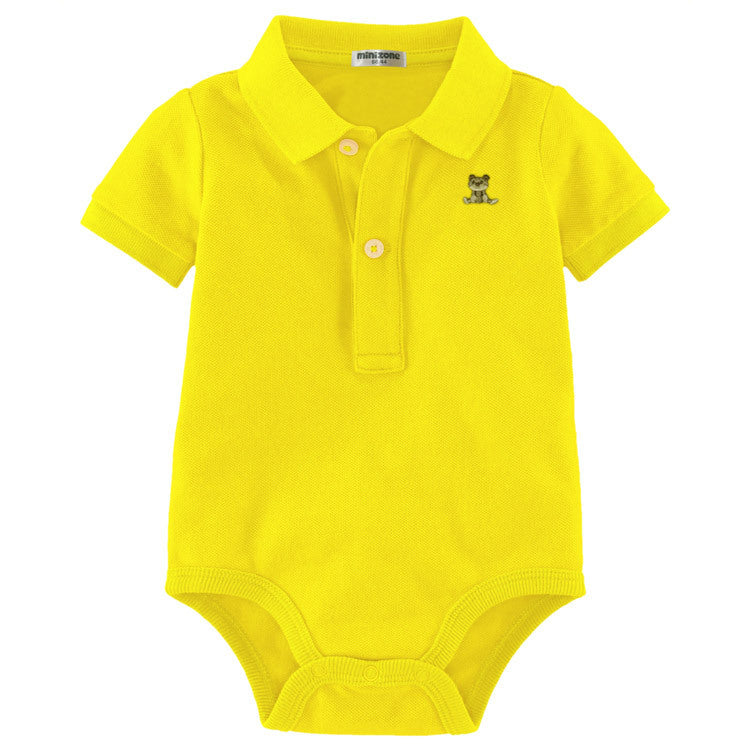 Polo bébé Triangle à manches courtes Body bébé