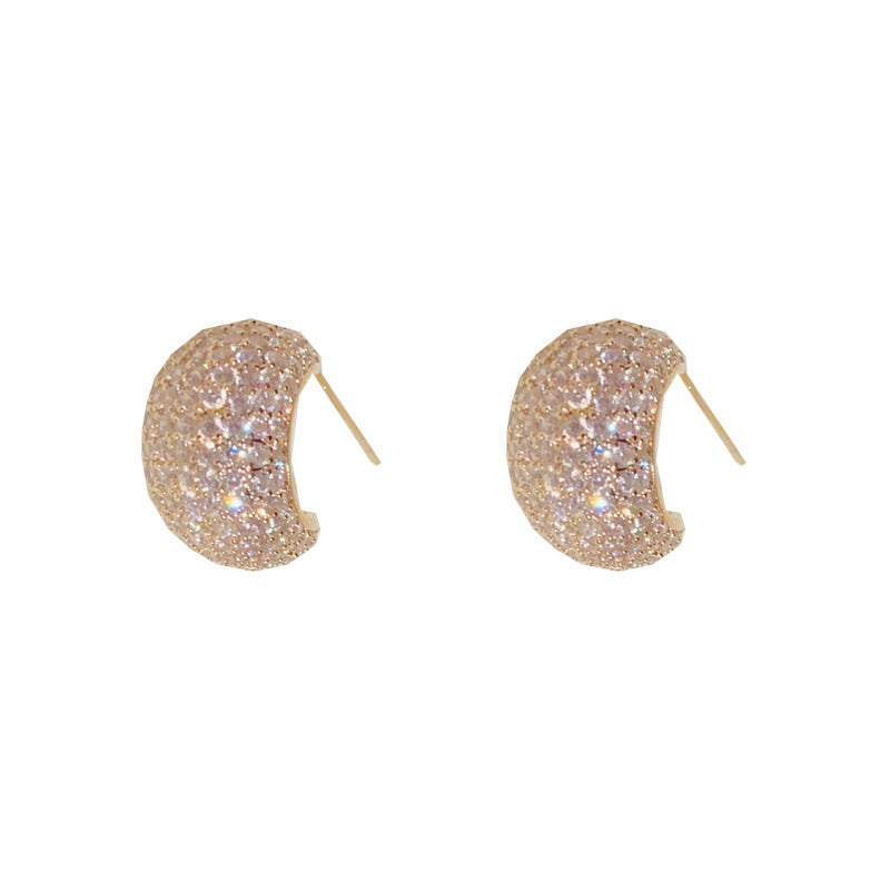 Boucles d'oreilles en argent Sterling, aiguille, mode coréenne exquise, brillant, Micro incrusté de Zirconium, forme de goutte d'eau