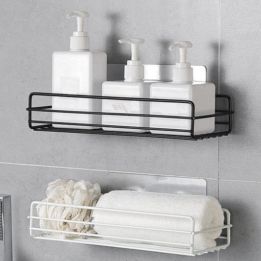 Etagère de salle de bain sans perforation