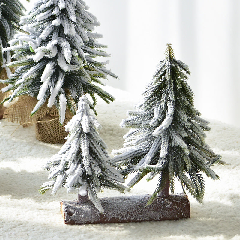 Petit mini sapin de Noël Arbres de décoration de Noël