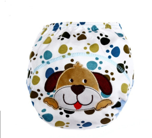 Pantalons à couches de dessin animé pour enfants, pantalons d'apprentissage pour bébés, pantalons d'entraînement respirants en coton pour nourrissons, couches lavables