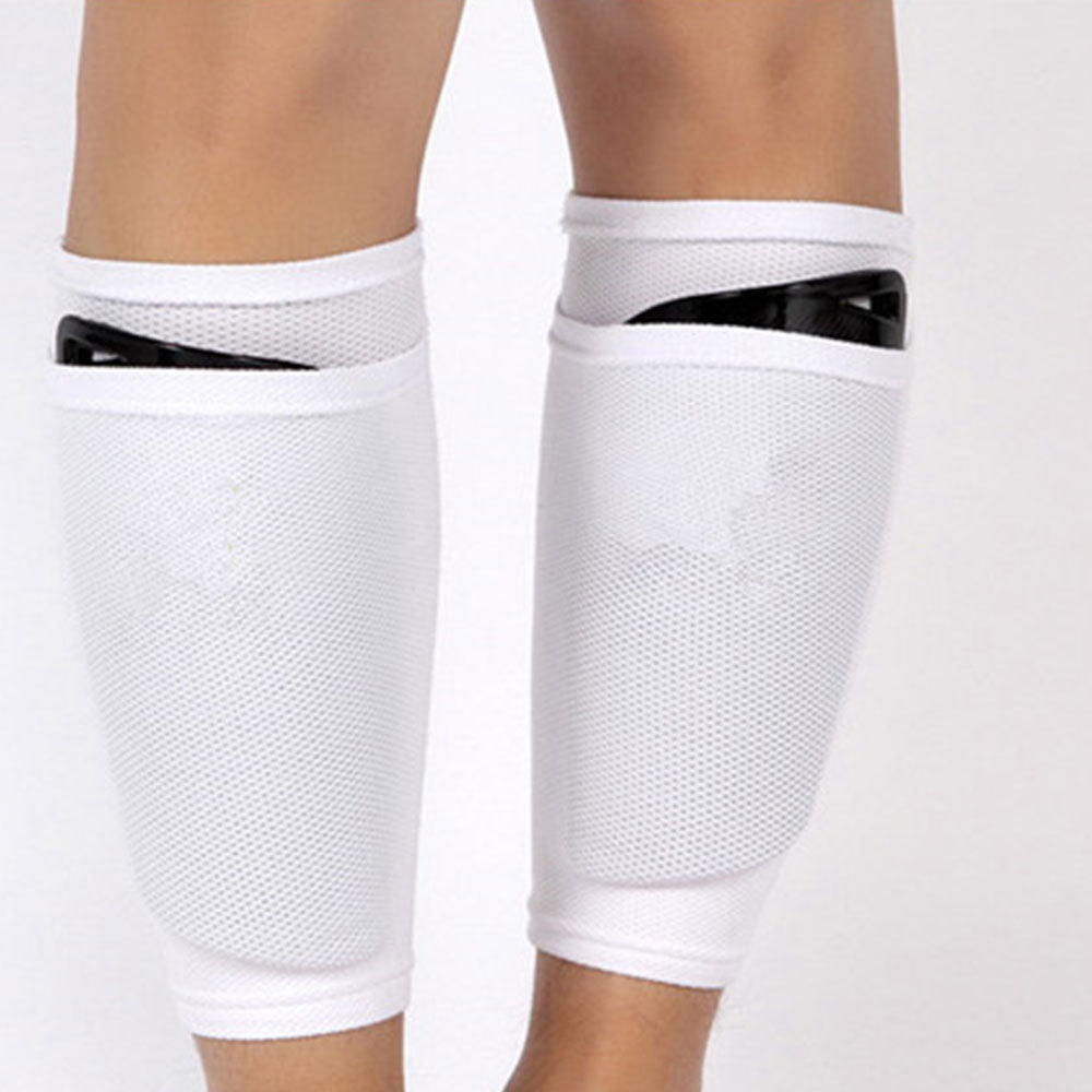Protège-jambes à clapet de football 