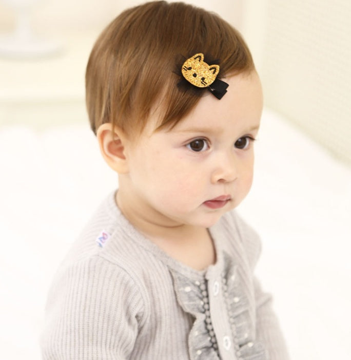 Épingles à cheveux créatives coréennes pour bébés, jolies épingles à cheveux, dessin animé Animal, chat, chat, accessoires pour enfants, nouvelle collection